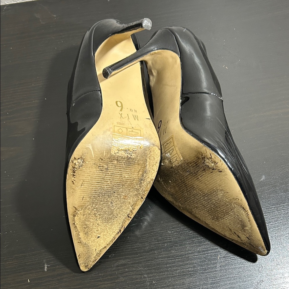 Mix No. 6 Black Stiletto Heels - Picture 6 of 7
